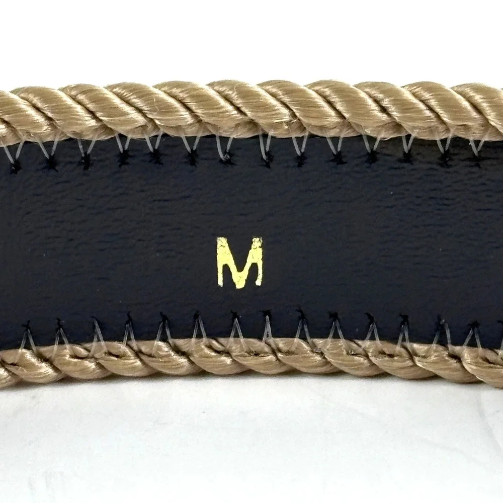 Elite Accessories Woven Belt Unisex Medium Multi Earth Tone Made in USA Tapestry